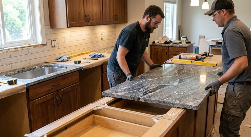 Countertop Renovation in Lake County, IL