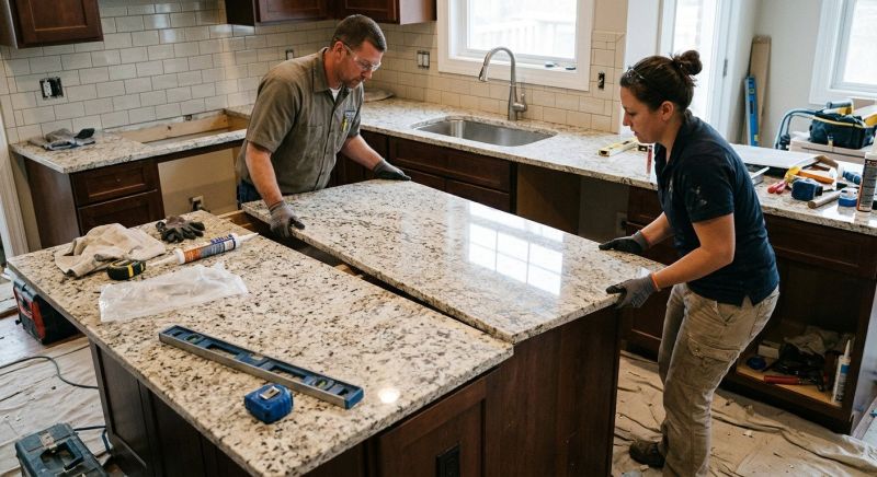 Quartz Countertop Installation in Roseville, CA